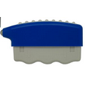 Hand Exerciser/Gripper/Massager - Blue - 3-3/4" X 1-7/8"